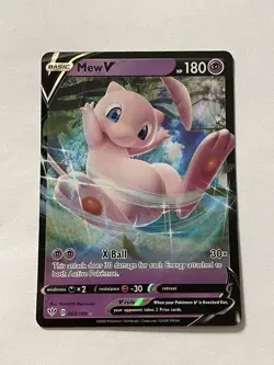 Pokemon TCG Mew V 069/189 Darkness Ablaze - Image 1