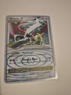 Arceus Lv. X Pokemon TCG 95/99 2009 Pokemon Nintendo HP120 Level Up 95/99 - Image 1