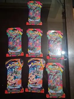 Pokemon Chaos rising booster packs - Image 1