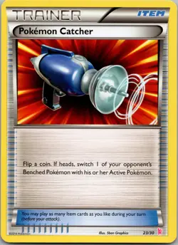 Pokemon Catcher (Sylveon) Common XY Trainer Kit: Sylveon & Noivern 23/30 NM - Image 1