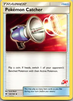 Pokemon Catcher - (#54 Charizard Stamped) Promo Battle Academy 126/149 NM - Image 1