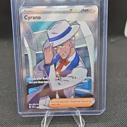 Pokemon TCG Cyrano 230/191 SV08 Surging Sparks Ultra Rare Full Art Holo ENG - Image 1