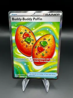 Buddy-Buddy Poffin 167/132 Ultra Rare Mega Evolution Pokemon NM/M - Image 1