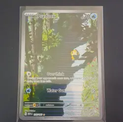 Pokemon Company Psyduck 175/165 SV 151 Holo English Illustration Rare 70HP 2023 - Image 1
