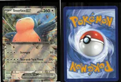 Snorlax ex 076/131 Holo Double Rare Prismatic Evolutions Pokemon Near Mint - Image 3