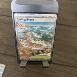 Surfing Beach 114/086 ME04: Chaos Rising NM Pokemon TCG Ultra Rare - Image 1