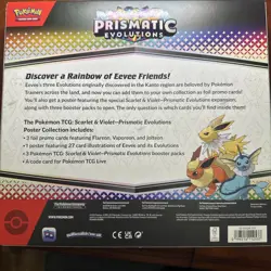 Pokemon Prismatic Evolutions Poster Collection Promos SVP167 SVP168 SVP169 - Image 2