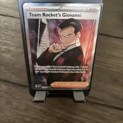 Pokemon TCG Team Roket's Giovanni 225/182 Ultra Rare Destined Rivals - Image 1