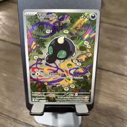 Pokemon TCG Shroodle Illustration Rare 149/132 Mega Evolution – NM+ – IR - Image 1