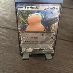 Snorlax ex 076/131 Prismatic Evolutions Pokemon TCG - Image 1