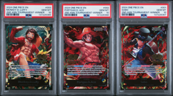 One Piece 2nd Anniversary WINNER 3 Brothers Luffy Sabo Ace Sequential PSA 10 - Image 1