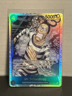 Mr.3 (Galdino) (SR) OP16-056 One Piece TCG The Time of Battle - Image 1