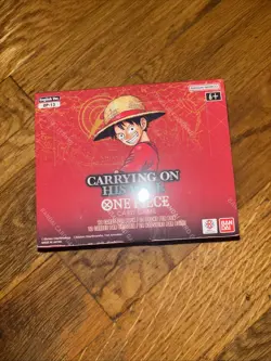 One Piece OP-13 Carrying on His Will Booster Box English Sealed QUICKSHIP✅ - Image 1