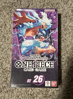 Bandai One Piece TCG: Monkey.D.Luffy Starter Deck ST 26 (OP-11) - Image 1