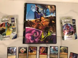 Disney Lorcana TCG The First Chapter, Fabled - Binder, Decks, and Promo Lot! - Image 2