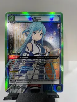 Asuna (071) SR Union Arena Sword Art Online English - Image 1