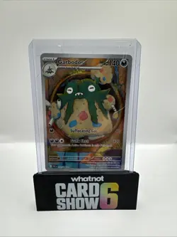 2025 Garbodor IR 141/086 SV: White Flare English PACK FRESH NM Pokemon TCG - Image 1