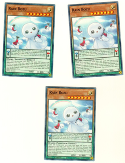 Set Of 3 Rain Bozu MP21-EN090 Tin Of Ancient Battles 2021 1st Edition Yugioh - Image 1