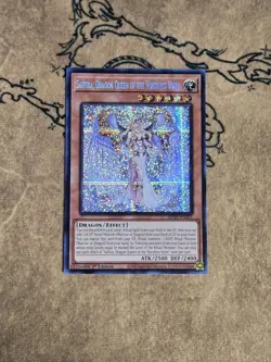 Yugioh Saffira, Dragon Queen of the Voiceless Voice MP25-EN053 1st Ed PSR NM - Image 1