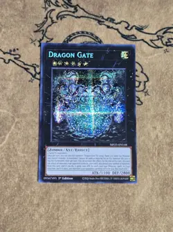 Yugioh Dragon Gate MP25-EN148 1st Edition Prismatic Secret Rare NM - Image 1