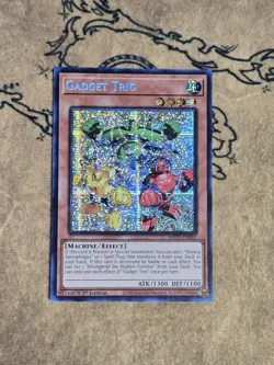 Yugioh Gadget Trio MP25-EN061 1st Edition Prismatic Secret Rare NM - Image 1