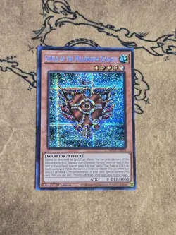 Yugioh Shield of the Millennium Dynasty MP25-EN078 Prismatic Secret Rare NM - Image 1
