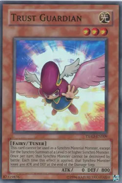 Yugioh Trust Guardian TSHD-EN009 Super Rare LP - Image 1