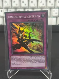 Yugioh - Dinomorphia Reversion (Super Rare) (1st Edition) - BACH-EN073 - Image 1