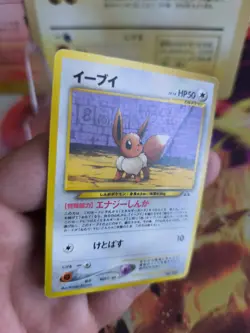 Pokemon Karte Card Eevee Evoli Neo Discovery File Binder Promo Wotc japanese Exc - Image 4