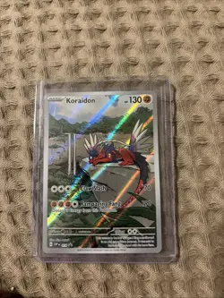 Koraidon SVP 014 Black Star Promo Holo Scarlet & Violet Pokemon Card TCG SEALED - Image 1