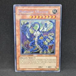 Montage Dragon CT05-ENS01 Limited Edition Secret Rare DMG HP Yu-Gi-Oh! Card - Image 1