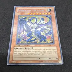 Montage Dragon CT05-ENS01 Limited Edition Secret Rare DMG HP Yu-Gi-Oh! Card - Image 3