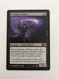 Disciple of Bolas MTG Magic the Gathering Card LP Lightly Played M13 - Image 1