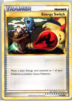 Pokemon TCG Energy Switch 91/123 HeartGold SoulSilver NM - Image 1