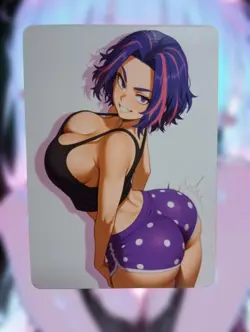 Lady Nagant My Hero Academia Anime Waifu Sexy Goddess Doujin Lewd Hentai Card - Image 1