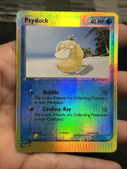 Pokemon TCG Psyduck Reverse Holo 44/95 Team Magma vs Team Aqua 2004- MP(Dent) - Image 1