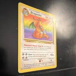 The Pokemon Company Dragonite Fossil 19/62 Holo Rare English 1999 Stage 2 100 HP - Image 3