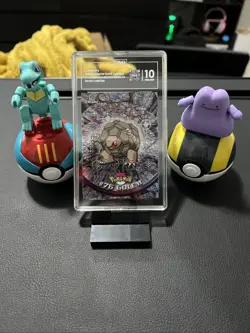 Topps Chrome Golem 2000 Pokemon #76 Silver-Chrome TAG 10 GEM MINT - Image 1