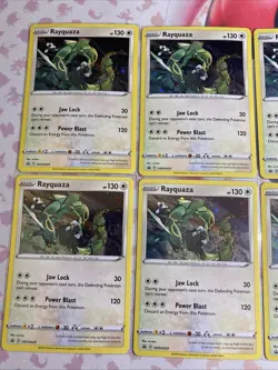 Pokemon TCG Rayquaza SWSH029 Black Star Promo Cosmos Holo Card 10x NM - Image 2