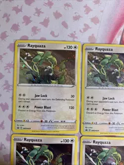 Pokemon TCG Rayquaza SWSH029 Black Star Promo Cosmos Holo Card 10x NM - Image 3