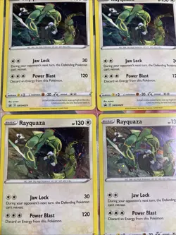 Pokemon TCG Rayquaza SWSH029 Black Star Promo Cosmos Holo Card 10x NM - Image 4