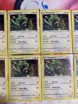 Pokemon TCG Rayquaza SWSH029 Black Star Promo Cosmos Holo Card 10x NM - Image 5