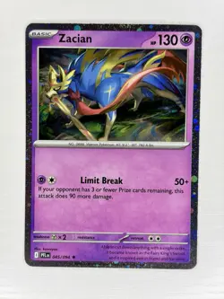 Zacian 045/094 | Phantasmal Flames Cosmos Holo Rare | Pokemon TCG NM - Image 1