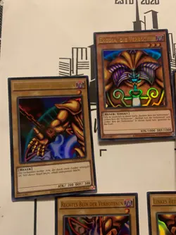 EXODIA, DIE VERBOTENE - YGLD-DEA17-21 COMPLETE DE Yu-Gi-Oh! CARD ULTRA RARE SET* - Image 2