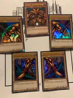 EXODIA, DIE VERBOTENE - YGLD-DEA17-21 COMPLETE DE Yu-Gi-Oh! CARD ULTRA RARE SET* - Image 5