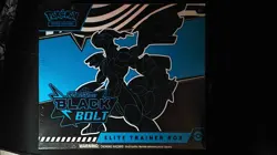 [Minor Tear on a Corner] Pokemon TCG Black Bolt ETB New, Unopen - Image 1