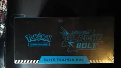[Minor Tear on a Corner] Pokemon TCG Black Bolt ETB New, Unopen - Image 5