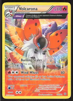Volcarona 18/98 Rare Ancient Origins Pokemon Lightly Played - Image 1