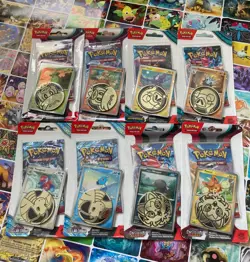 Pokemon Checklane Blister Deal Lot of 8 Scarlet & Violet Paldea Stellar Twilight - Image 1