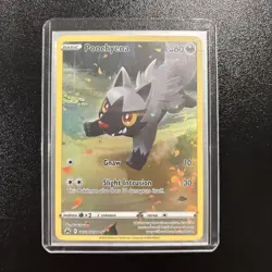 The Pokemon Company Poochyena GG33/GG70 Crown Zenith GG Holo Ultra Rare 60 - Image 2